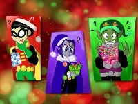 Teen titans christmas stars