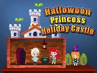 Halloween princess holiday castle