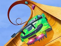 Mega ramp car stunt racing mania