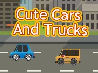 Cute cars and trucks match 3