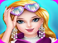 Supermodel: fashion stylist dress up game