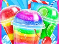 Ice slushy maker game