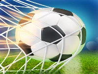 Ping pong goal - football soccer goal kick game