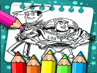 Toy story coloring book