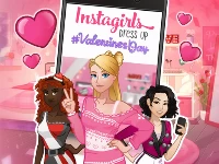 Instagirls valentines dress up