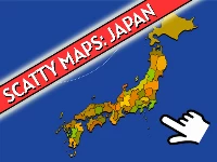 Scatty maps japan