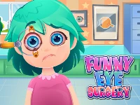 Funny eye surgery