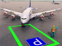 Air plane parking 3d