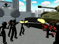 Stickman city shooting 3d