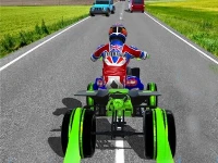 Atv quad bike traffic racer