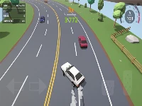 Polygon drift: endless traffic racing