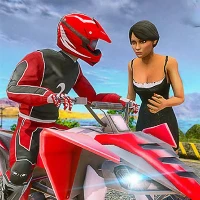 Atv quad bike taxi game