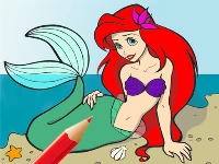 Princess coloring game