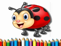 Ladybug coloring book