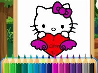 Coloring kitty