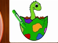 Dinosaurs coloring book part i