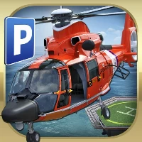 Helicopter parking simulator game 3d