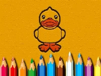 Bts ducks coloring book