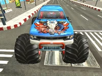 Monster truck city parking