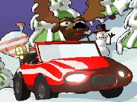 Reindeer escape