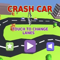 Pixel circuit racing car crash