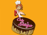 Cake design cooking game