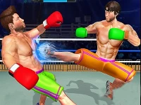 Bodybuilder ring fighting club: wrestling games