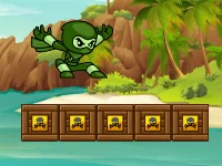 Green ninja run