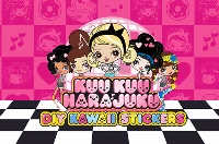 Kuu kuu harajuku stickers