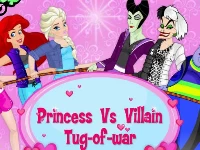 Princess vs villains tug of war