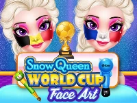 Soccer 2018 face art