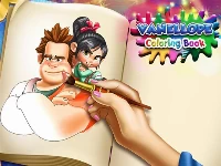 Vanellope coloring book