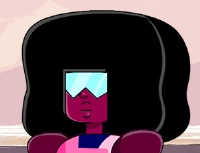 Crystal gem garnet dress up