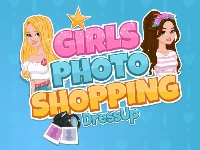 Girls photoshopping dressup