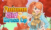 Autumn girl dress up