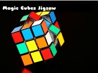 Magic cubes jigsaw