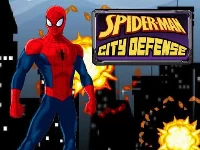 Spiderman city defense