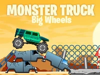 Big wheels monster truck