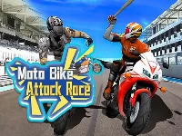 Moto bike attack race