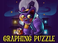 Graphing puzzle halloween