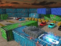 Tank parking 3d sim