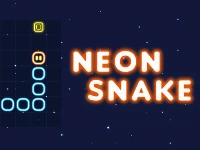 Neon snake game