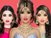 Fashion competition dress up and makeup games