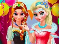 Ice queen - beauty dress up games