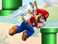 Super flappy mario