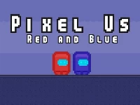 Pixel us red and blue