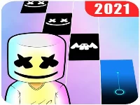 Marshmello music dance : piano tiles