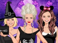 Halloween dress up game