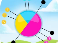 Color pin circle - addictive pin shooter game