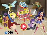 Dc super hero girls: food fight game